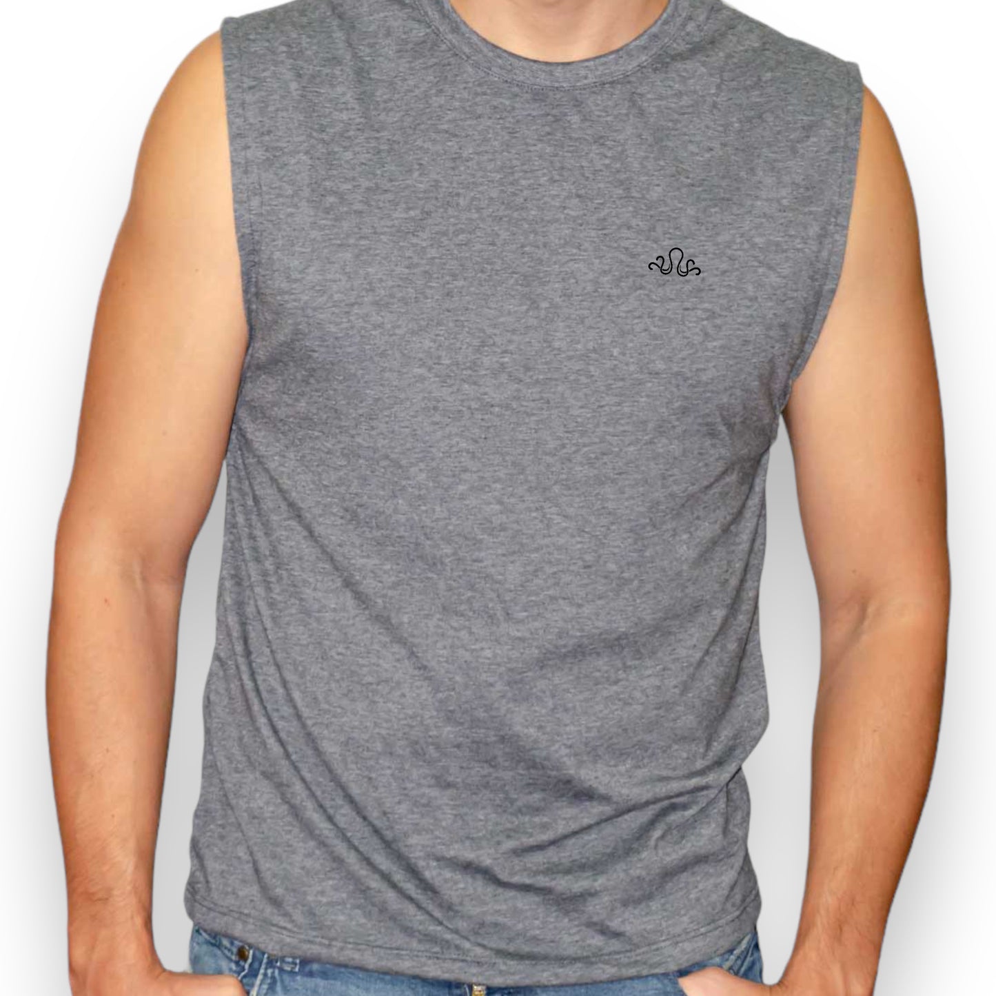 Camiseta hombre sisa cuello redondo