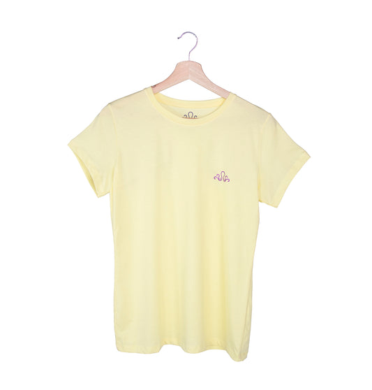 Camiseta Mujer Amarillo Claro By ALMAR Beachwear