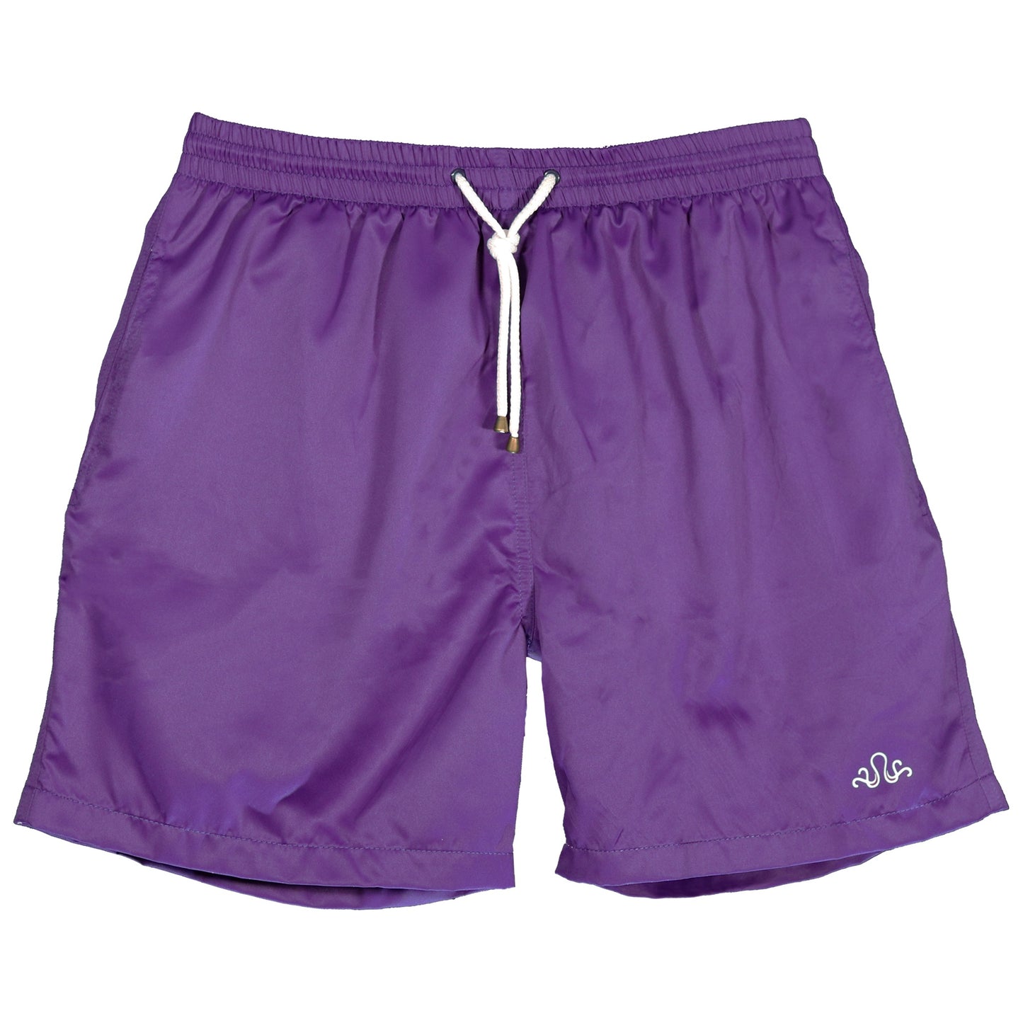 Pantaloneta de baño color morado