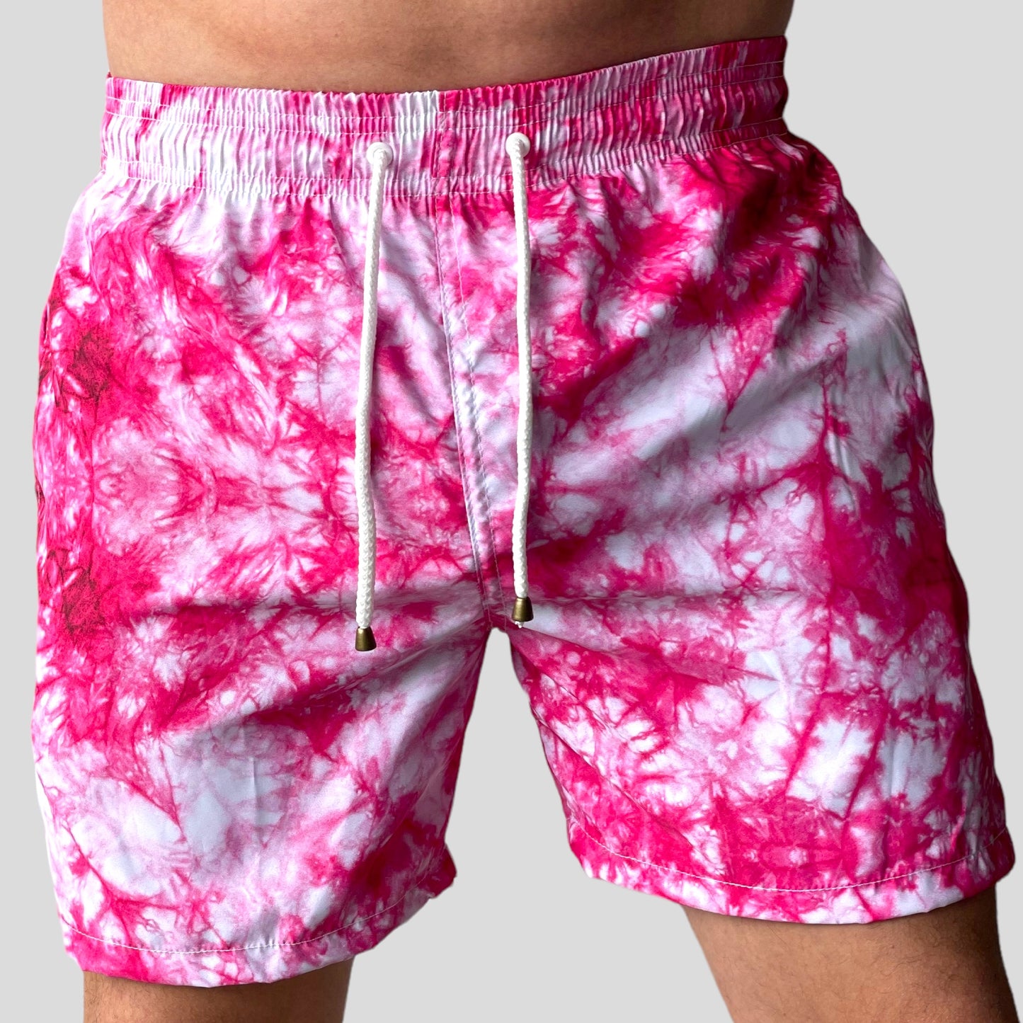 Pantaloneta de baño con diseño Tie Dye